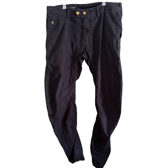 G-STAR RAW Correct Line |  CL New Omega Arc Black 3D Loose Tapered Chino 36x34 - Picture 1 of 7